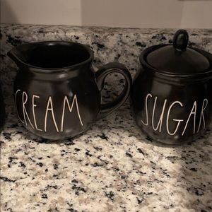 Rae Dunn sugar and cream canisters